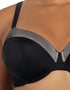 Parfait Paige Contour Padded Bra Black