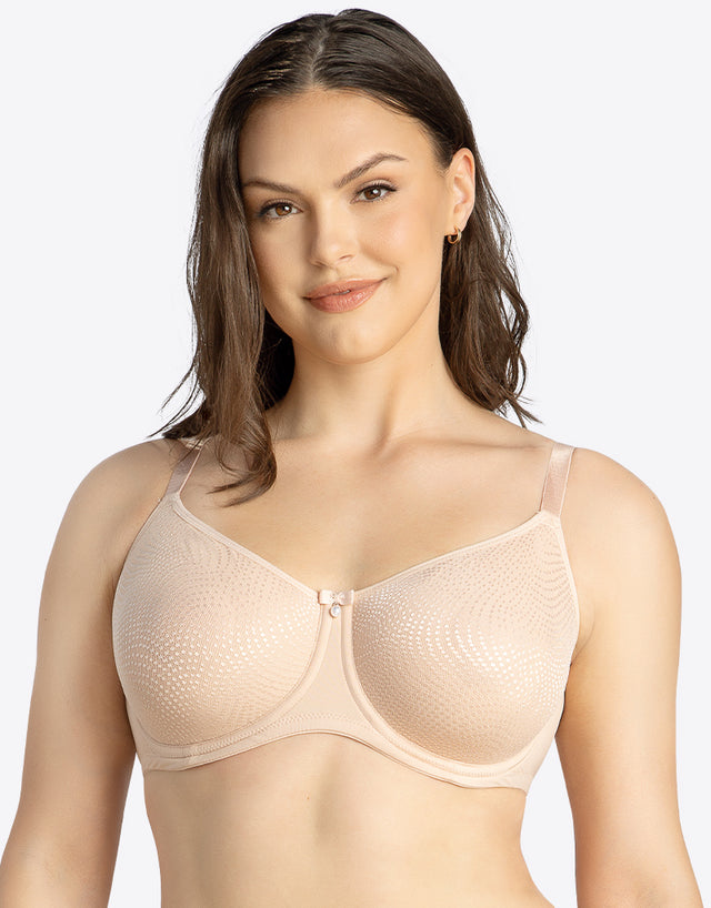 Parfait Pearl Unlined Seamless Minimizer Bra Cameo Rose