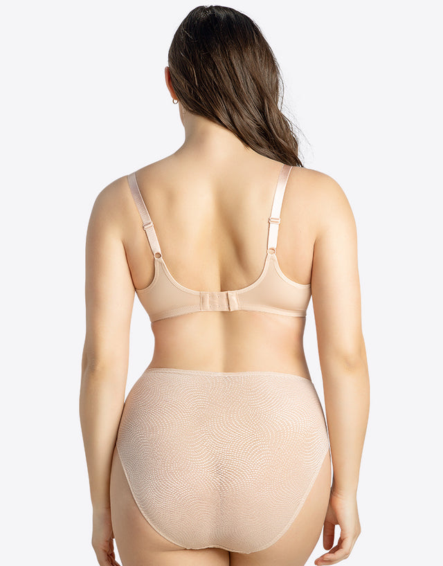 Parfait Pearl Unlined Seamless Minimizer Bra Cameo Rose