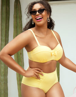 Parfait Vivien Balconette Bikini Top Lemon Drop