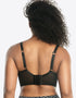 Parfait Charlotte Longline Bra Black Dot