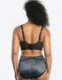Parfait Charlotte Longline Bra Black Dot