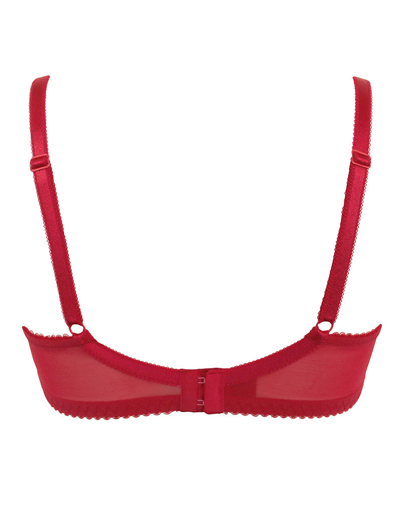 Pour Moi Amour Full Cup Bra Red/Cherry – Brastop UK