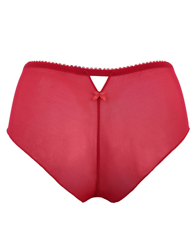 Pour Moi Amour Shorty Red/Cherry
