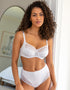 Pour Moi Aura Side Support Underwired Bra White