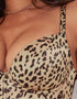 Pour Moi Couture Padded Bustier Leopard