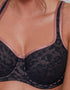 Pour Moi Energy Reach Sports Bra Black Lace