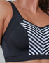 Pour Moi Energy Rush Underwired Sports Bra Black/White