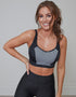 Pour Moi Energy Rush Underwired Sports Bra Black/White