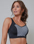 Pour Moi Energy Rush Underwired Sports Bra Black/White