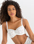 Pour Moi Reflection Side Support Bra White