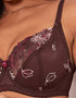 Pour Moi St Tropez Full Cup Bra Chocolate/Red