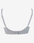Pour Moi Twist Cotton Padded T-Shirt Bra Grey Marl