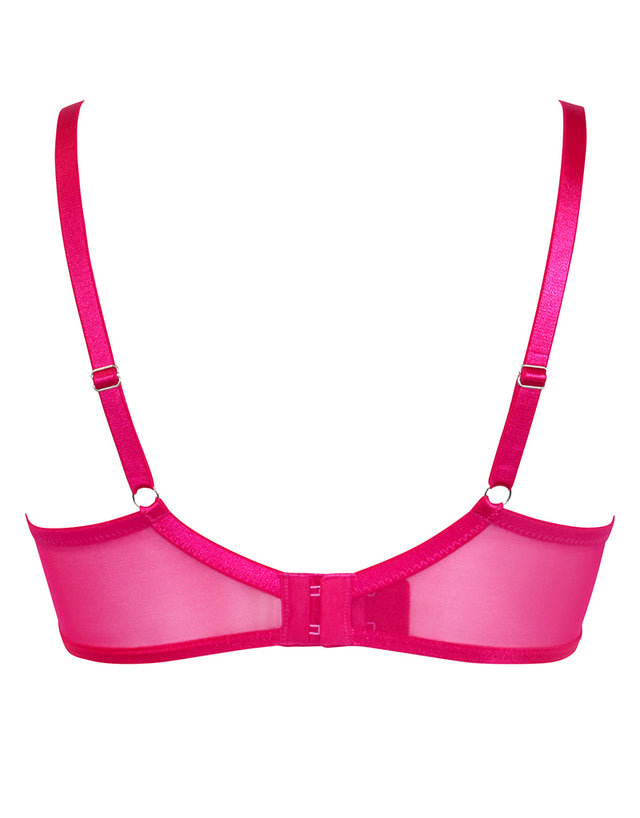 Pour Moi Viva Luxe Full Cup Bra Raspberry