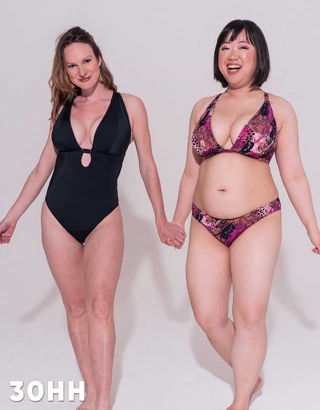Curvy Kate Pool Party Reversible Non-Wired Multiway Swimsuit Print Mix