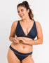Curvy Kate Poolside Classic Bikini Brief Navy/Coral