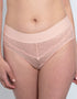 Rougette By Tutti Rouge Viva Lace Brief Rose Pink