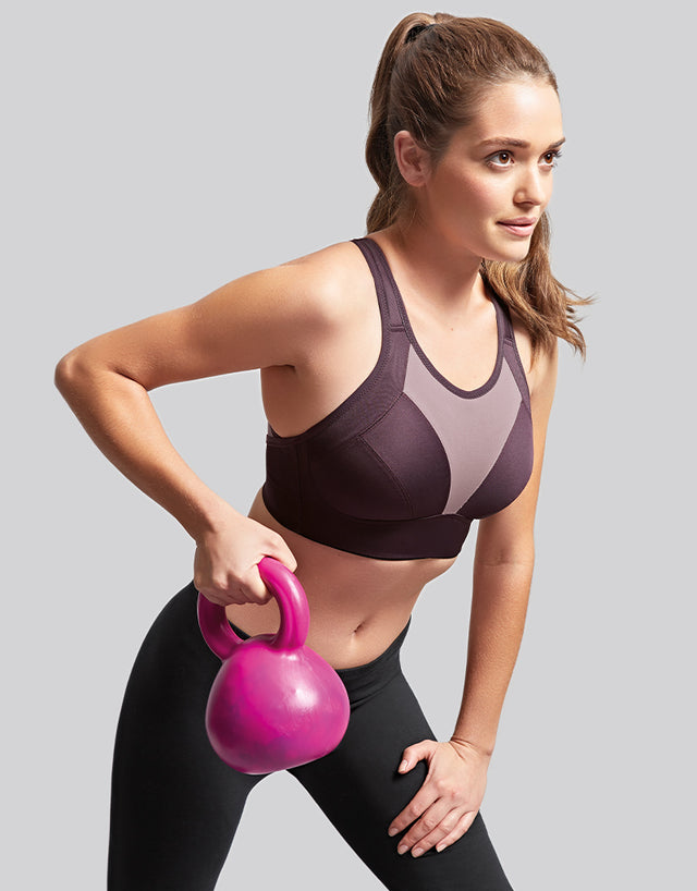 Royce Aerocool High Impact Sports Bra Blackberry