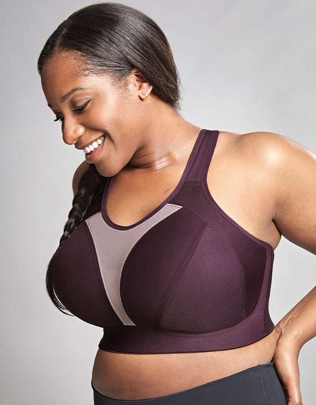 Royce Aerocool High Impact Sports Bra Blackberry