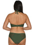 Curvy Kate Rush Halterneck Bikini Top Olive
