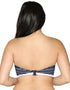 Curvy Kate Sailor Girl Padded Bandeau Bikini Top Navy Stripe