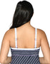Curvy Kate Sailor Girl Padded Balcony Tankini Top Navy Stripe