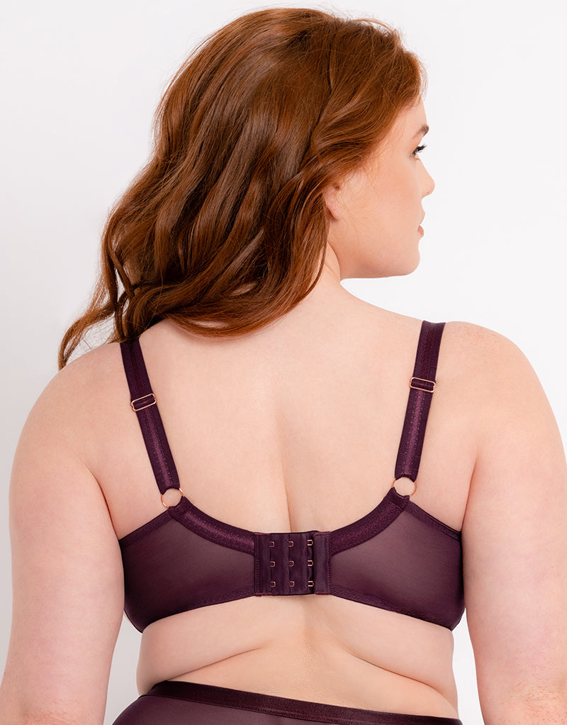 Scantilly Lovers Knot Balcony Bra Fig/Latte