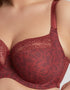 Sculptresse By Panache Chi Chi Full Cup Bra Red Animal