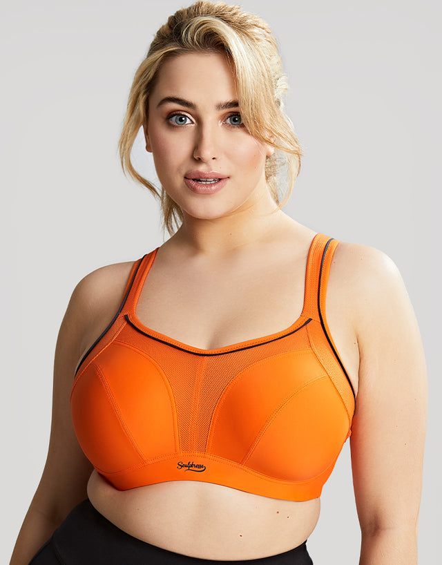 Sculptresse By Panache Non Padded Sports Bra Mango