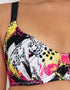 Curvy Kate Sea Leopard Balcony Bikini Top Print Mix