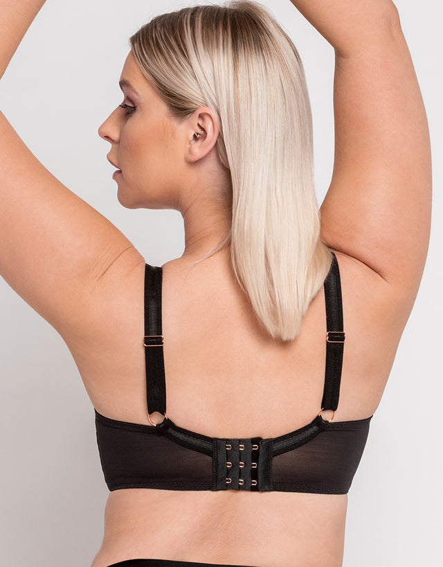 Scantilly Sex Education Balcony Bra Black/Latte