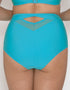 Curvy Kate Sheer Class High Waist Bikini Brief Turquoise