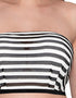 Curvy Kate Sunseeker Bandeau Bikini Top Monochrome