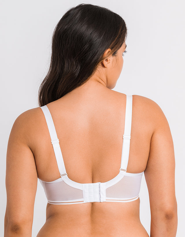 Curvy Kate Top Spot Balcony Bra White