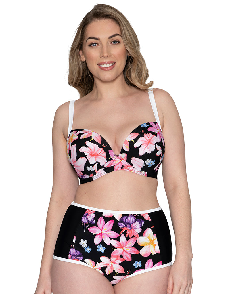 Tropicana Moulded Plunge Bikini Top