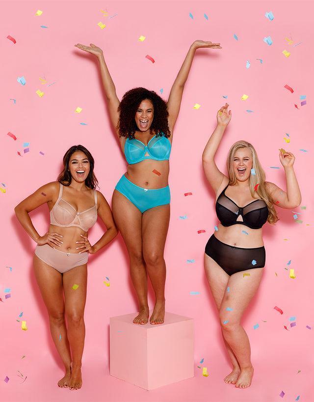 Curvy Kate Victory Side Support Balcony Bra Turquoise